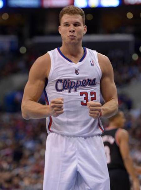 Blake Griffin, lungo dei Clippers, secondo quintetto Nba. Reuters